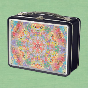 Hex Mandala Regenboog