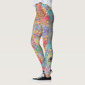 Hex Mandala Regenboog Leggings (Links)