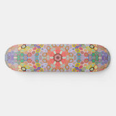 Hex Mandala Regenboog Persoonlijk Skateboard (Horizontaal)