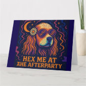Hex Me op de Afterparty - Verjaardag Kaart (Voorkant)