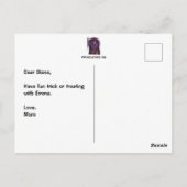 Hex Mex Halloween Briefkaart (Achterkant)