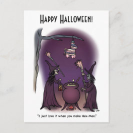 Hex Mex Halloween Briefkaart