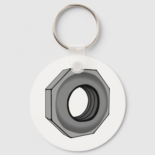 Hex Nut Sleutelhanger (Voorkant)
