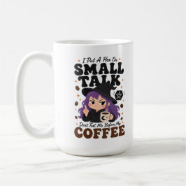 Hex op geklets voordat ik koffie heb gehad Grote Koffiemok