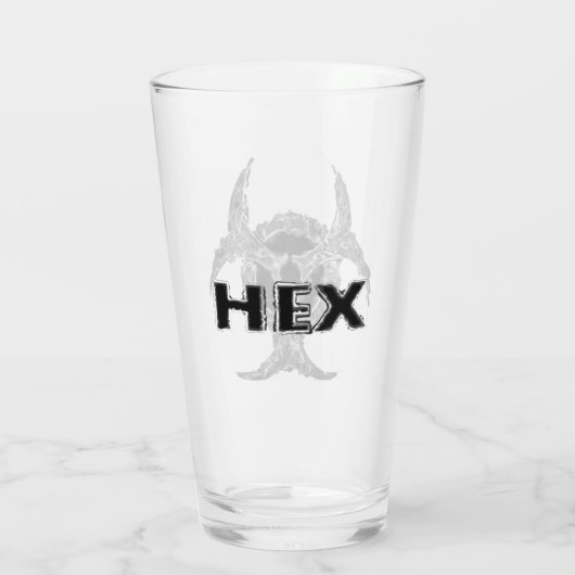 HEX Pintglas Glas (Achterkant)
