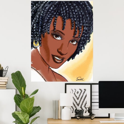 Hex Poster (Thuiskantoor)