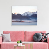 Hex River Mountains op zonsondergang, Westerne Kaa Canvas Afdruk (Insitu (Woonkamer))