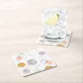 Hex Scatter Kartonnen Onderzetters (Insitu)