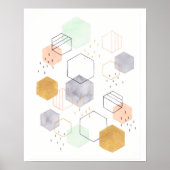 Hex Scatter Poster (Voorkant)