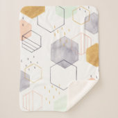 Hex Scatter Sherpa Deken (Voorkant)