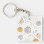 Hex Scatter Sleutelhanger (Voorkant)
