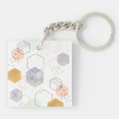 Hex Scatter Sleutelhanger (Achterkant)