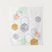 Hex Scatter Wandkleed (Voorkant)