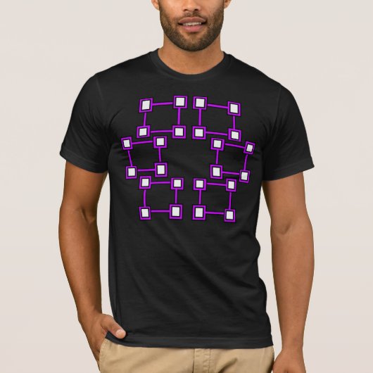 Hex Squares T-shirt (Voorkant)