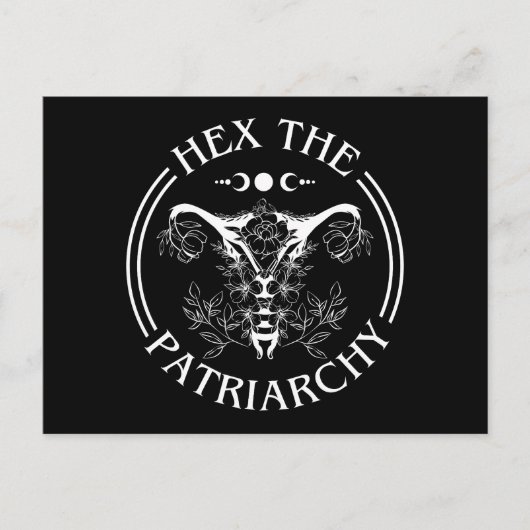 Hex the Patriarchy Briefkaart (Voorkant)