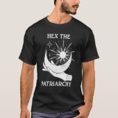 Hex The Patriarchy Halloween Feminist Witch Witche T-shirt (Voorkant)