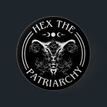 Hex the Patriarchy Ronde Button 5,7 Cm<br><div class="desc">Omarm de kracht van rebellie en betovering met het Hex The Patriarchy collectie! Deze gedurfde en krachtige lijn viert de fusie van feminisme en hekserij en biedt een moderne draai aan verzet tegen onderdrukkende systemen. Of je nu je innerlijke heks channelt of pal staat voor gelijkheid en reproductieve rechten, deze...</div>