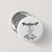 Hex the Patriarchy Witchy Ronde Button 3,2 Cm (Voorkant /achterkant)