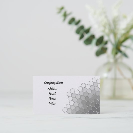 Hex Visitekaartje (Staand voorkant)