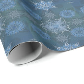 Hexa driehoeken yantra bloemblaadjes inscriptie cadeaupapier (Rol Hoek)