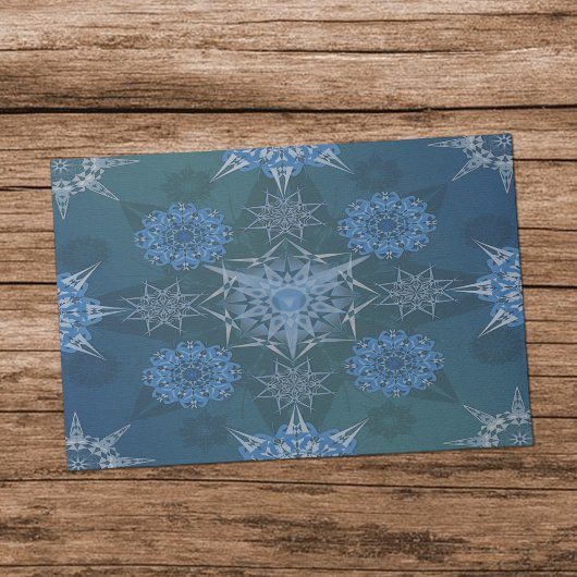 Hexa driehoeken yantra bloemblaadjes inscriptie deurmat