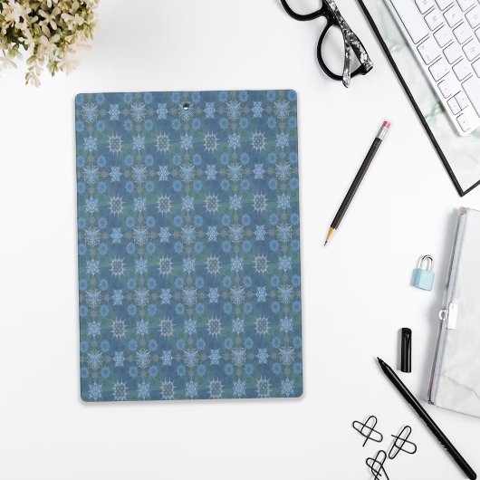 Hexa driehoeken yantra bloemblaadjes inscriptie klembord