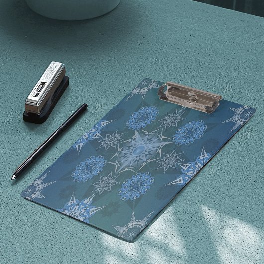 Hexa driehoeken yantra bloemblaadjes inscriptie klembord