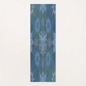 Hexa driehoeken yantra bloemblaadjes inscriptie yogamat (Voorkant)