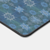 Hexa driehoeken yantra inscriptie (nieuwe versie) bureaumat (Hoek)