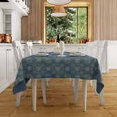 Hexa driehoeken yantra inscriptie (nieuwe versie) tafelkleed