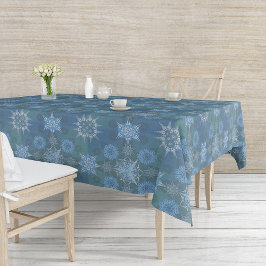 Hexa driehoeken yantra inscriptie (nieuwe versie) tafelkleed