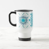 Hexa driehoeken Yantra Petals Reisbeker (Links)