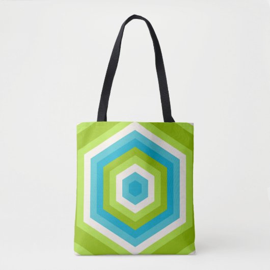 Hexa Fresh Vibes Tote Bag (Voorkant)