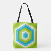 Hexa Fresh Vibes Tote Bag (Achterkant)