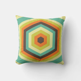 Hexa Groove Echoes Kussen
