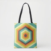 Hexa Groove Echoes Tote Bag (Voorkant)