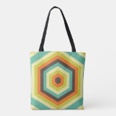 Hexa Groove Echoes Tote Bag (Achterkant)
