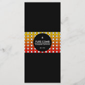 Hexa Honeycomb Apiary Honey Bee Menu (Achterkant)