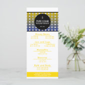 Hexa Honeycomb Bijenkorf Honing Menu (Staand voorkant)