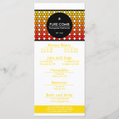 Hexa Honeycomb Imkerij Honing Bij Menu (Voorkant)