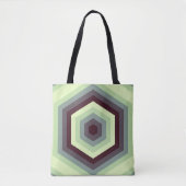 Hexa Pulse Mirage Tote Bag (Voorkant)