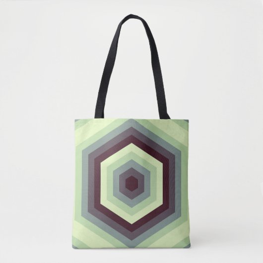 Hexa Pulse Mirage Tote Bag (Voorkant)