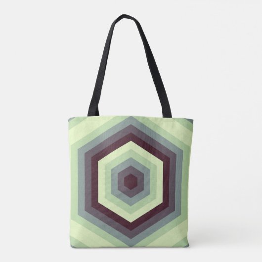 Hexa Pulse Mirage Tote Bag (Achterkant)