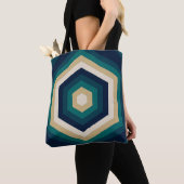hexa-saffierspectrum tote bag (Dichtbij)