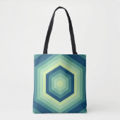 Hexa Wave Dreamscape Tote Bag (Voorkant)