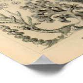 Hexactinellae Color Ernst Haeckel Print (Hoek)