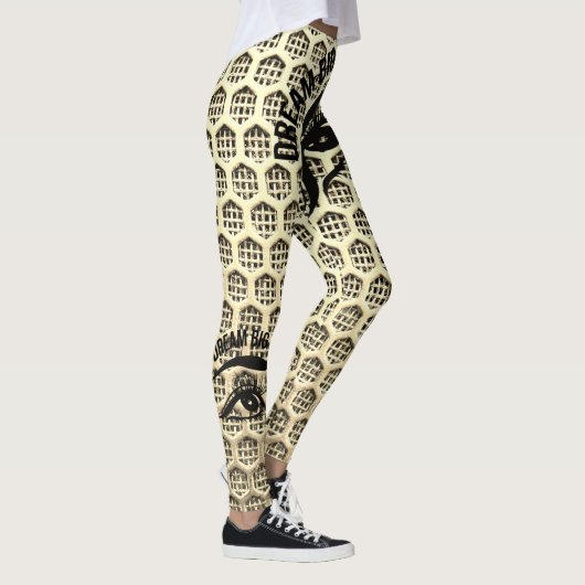 HexaFlow Mesh Leggings – Vet in Geel (Rechts)