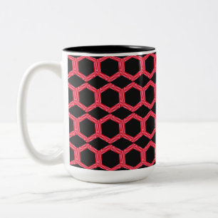 HexaGlow Tweekleurige Koffiemok