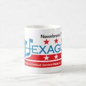 Hexagon 2018 Newsbreak Team 11 oz Mok (Center)