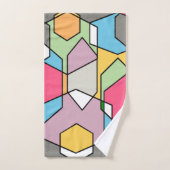 Hexagon Bauhaus Bad Handdoek (Handdoek)